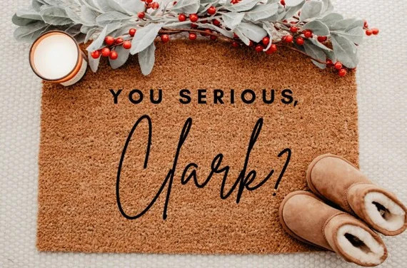 You Serious Christmas Doormat Welcome Mat  Christmas Decor Funny Doormat Holiday decor Holiday Do... | Etsy (US)