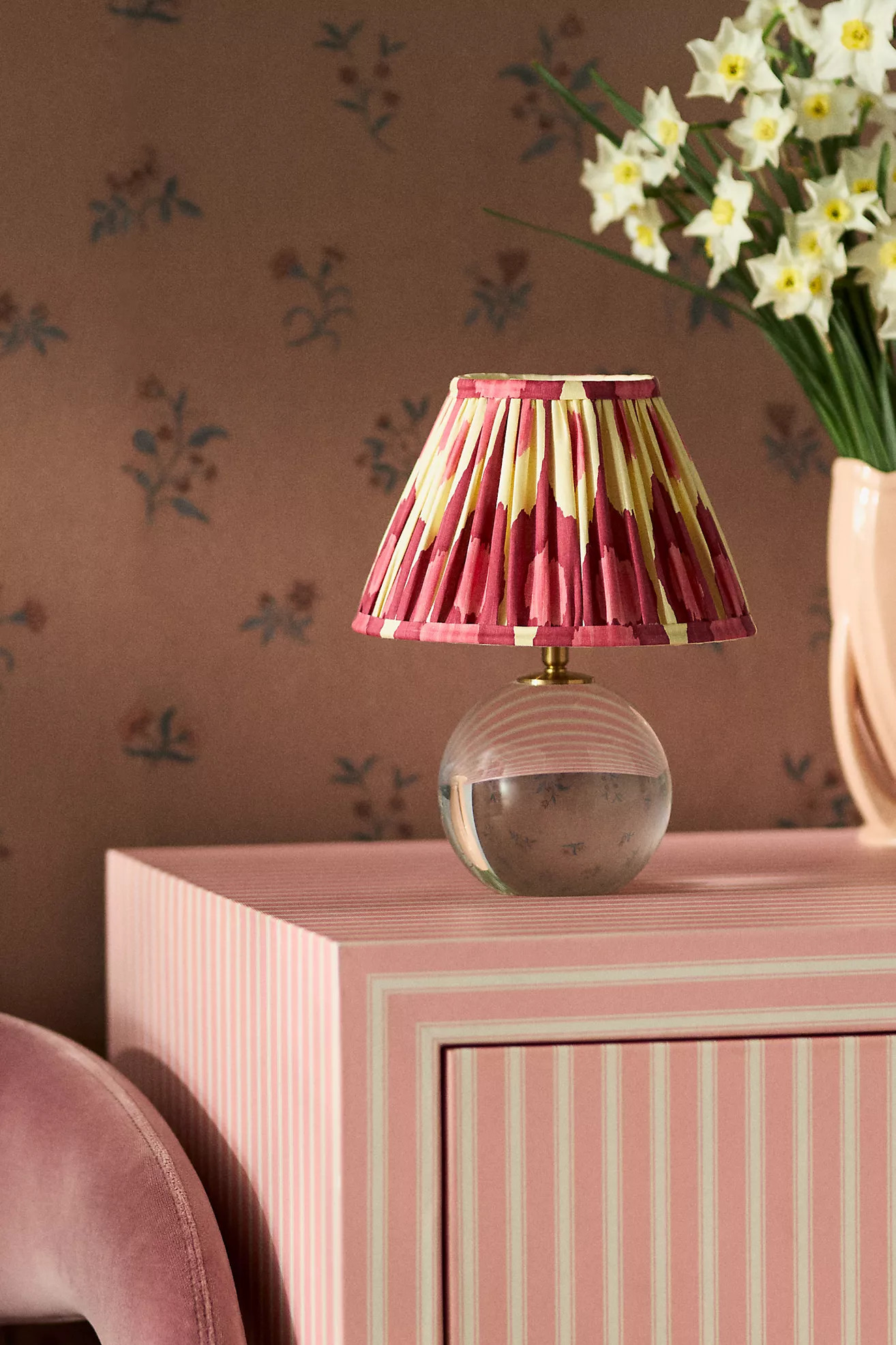 Pooky The Katherine Cordless Rechargeable Glass Table Lamp | Anthropologie (US)