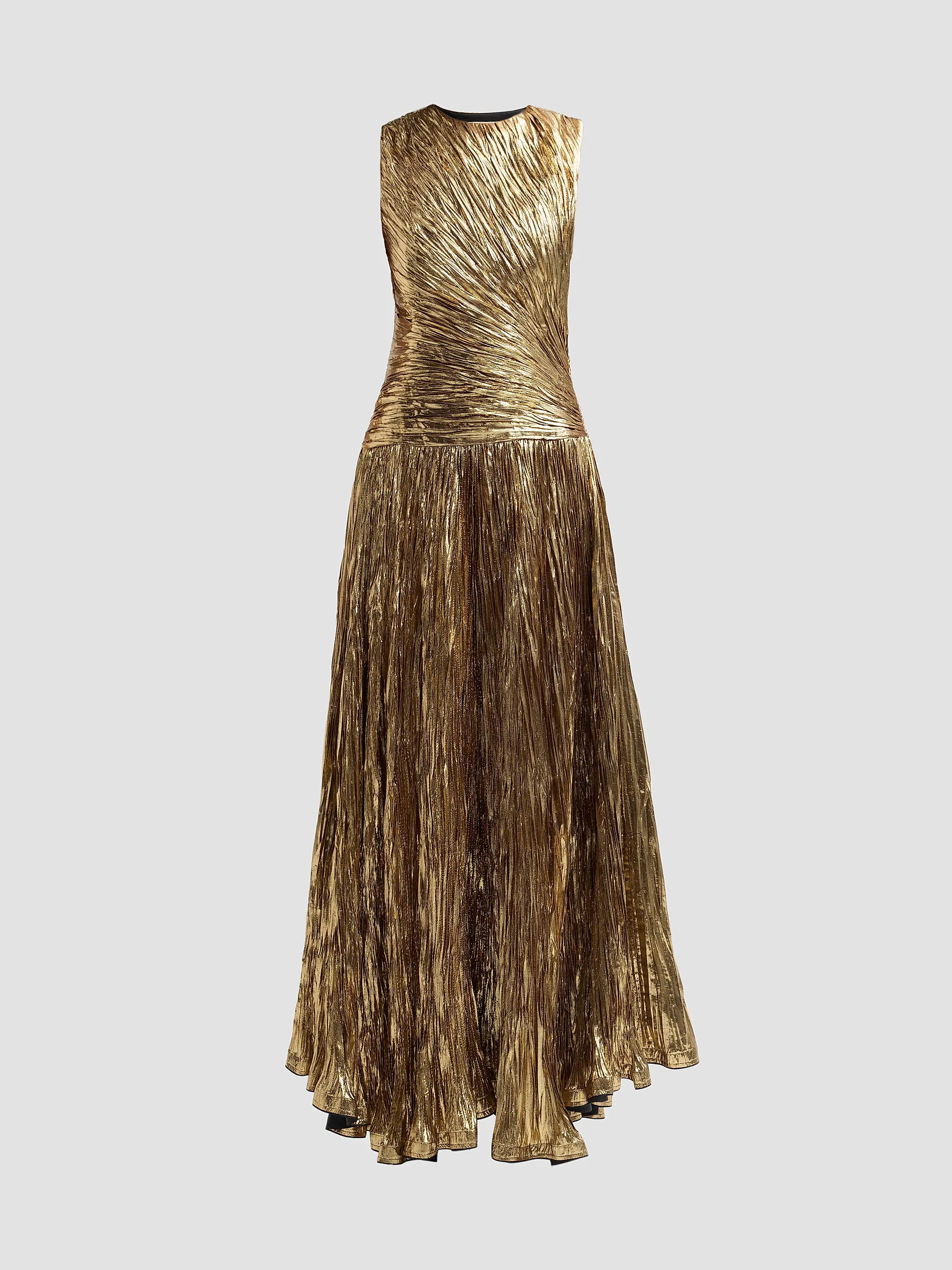 Eugenia Ruched Pleated Gown | Saks Fifth Avenue