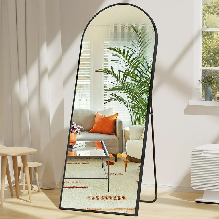 EDX Arched Full Length Mirror 71"x30" Full Body Mirror Rectangle Free Standing Wall Mounted Leani... | Walmart (US)