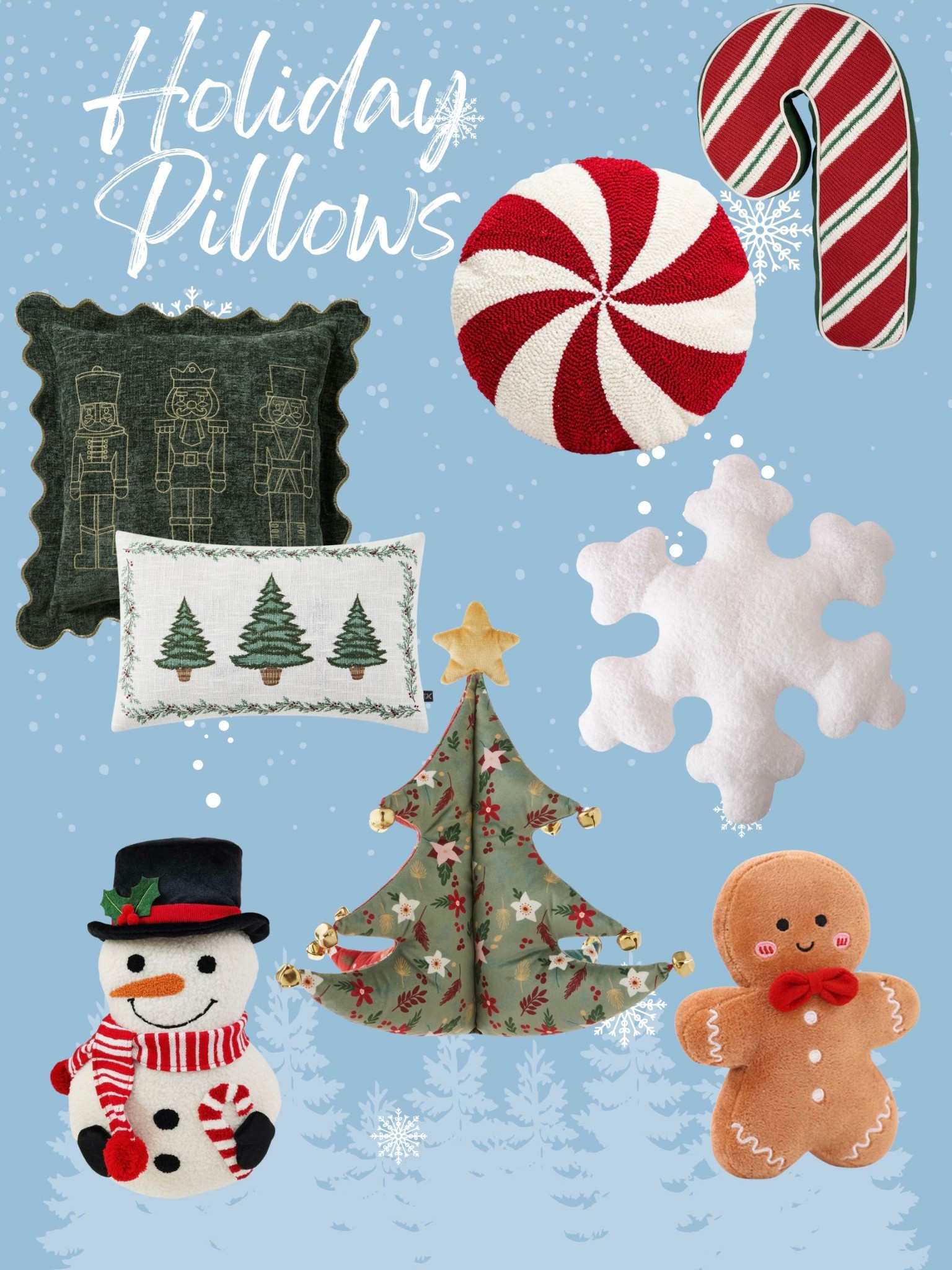 Swapping out my pillows was all it took to make the whole room feel merry 🎄💫 Loving these Walmart holiday finds — so affordable and so cute! #WalmartPartner #WalmartFinds #walmarthome

#LTKSeasonal #LTKHome #LTKHoliday