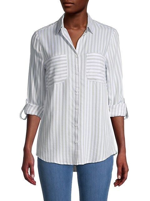 Kaia Striped Shirt | Saks Fifth Avenue OFF 5TH (Pmt risk)