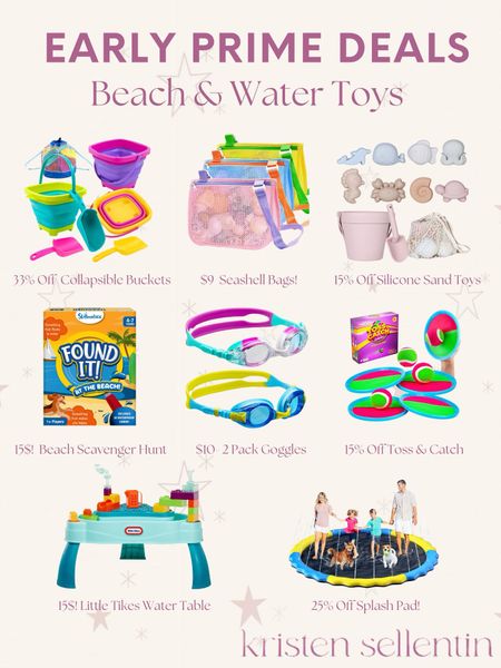 EARLY PRIME DEALS Beach and Water Toys

#Amazon #earlyprimedays #beach #water #toys

#LTKSummerSales #LTKSeasonal #LTKSaleAlert