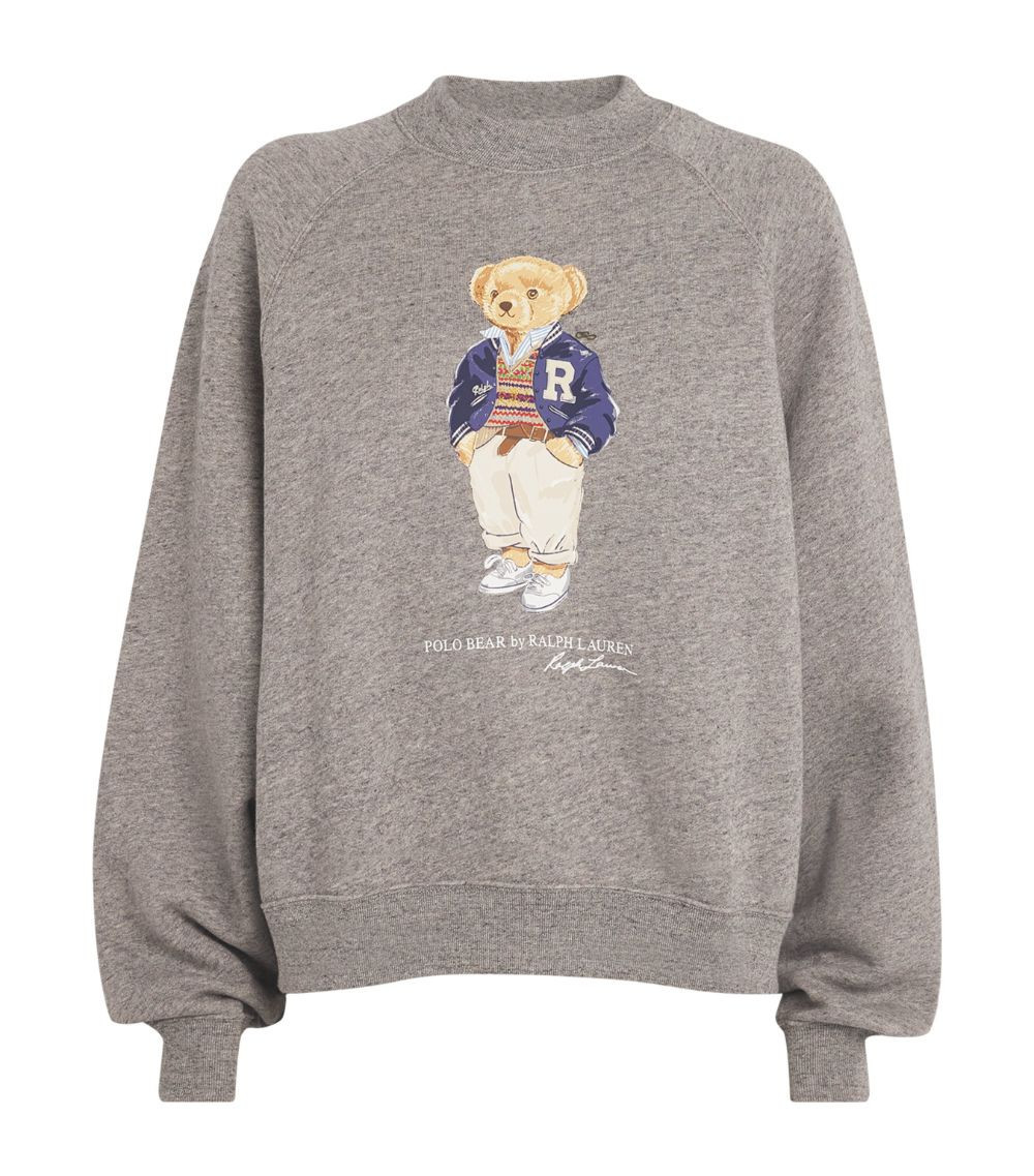 Cotton-Blend Polo Bear Sweatshirt | Harrods