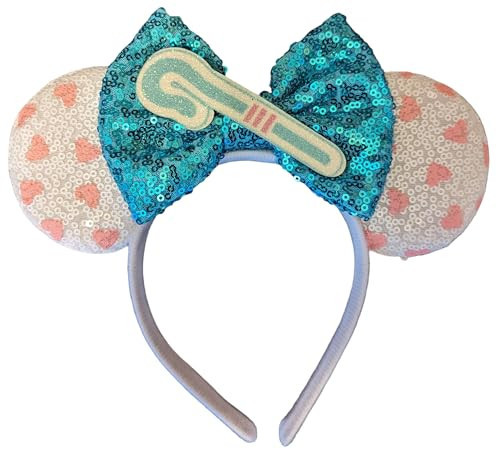 CLGIFT Rainbow Sparkle Mouse Ears with Bo Peep Minnie Ears Design, Toy Story Inspired Cane Ears | Amazon (US)