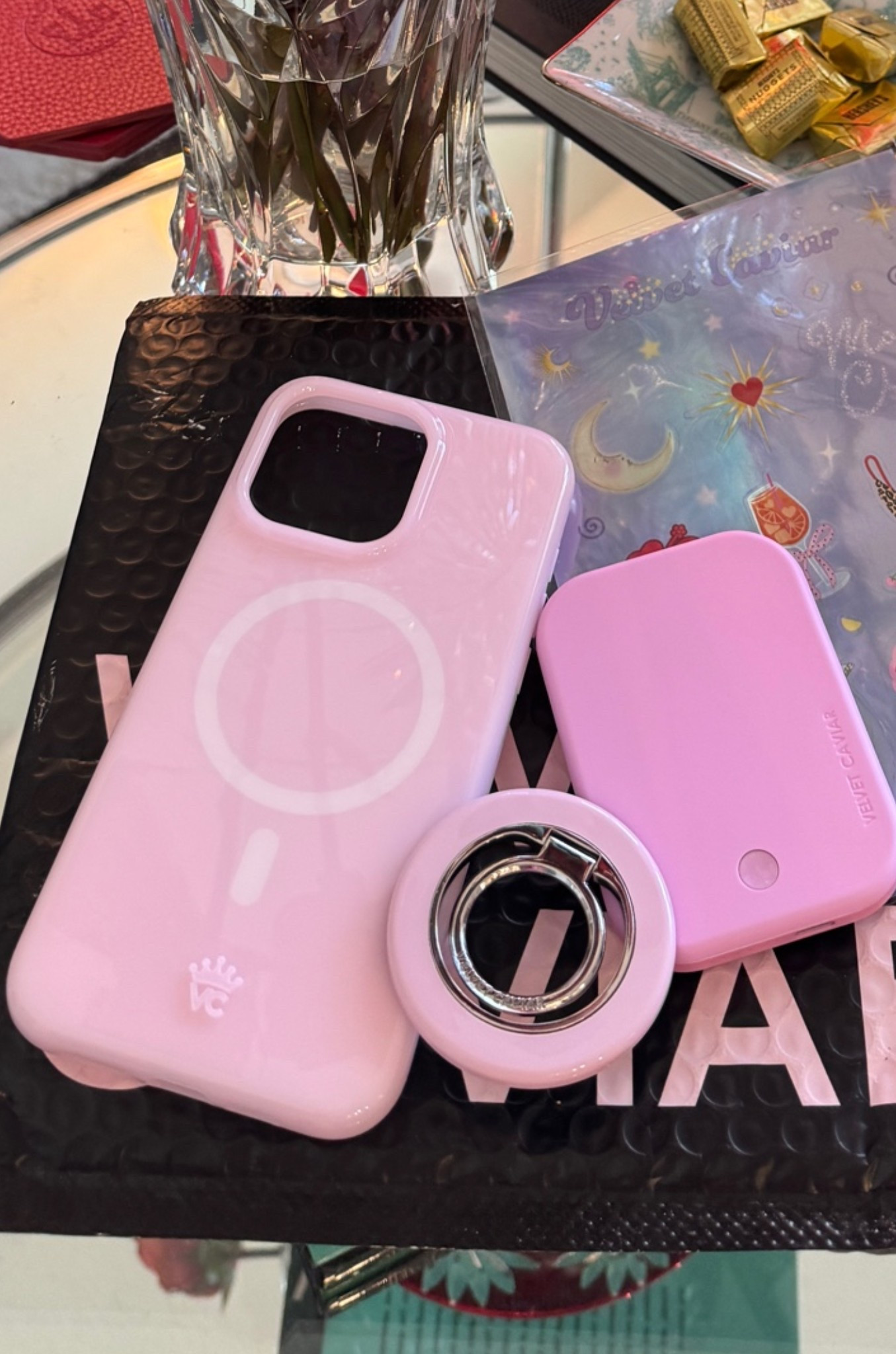 Loving the new Sun-kissed Collection! Perfect timing for summer! Strawberry Milk Jelly phone MagSafe case and MagSafe accessories 🍓👙☀️ On Sale now! Thank you @Velvet Caviar 💗

#LTKSaleAlert #LTKSwim #LTKTravel