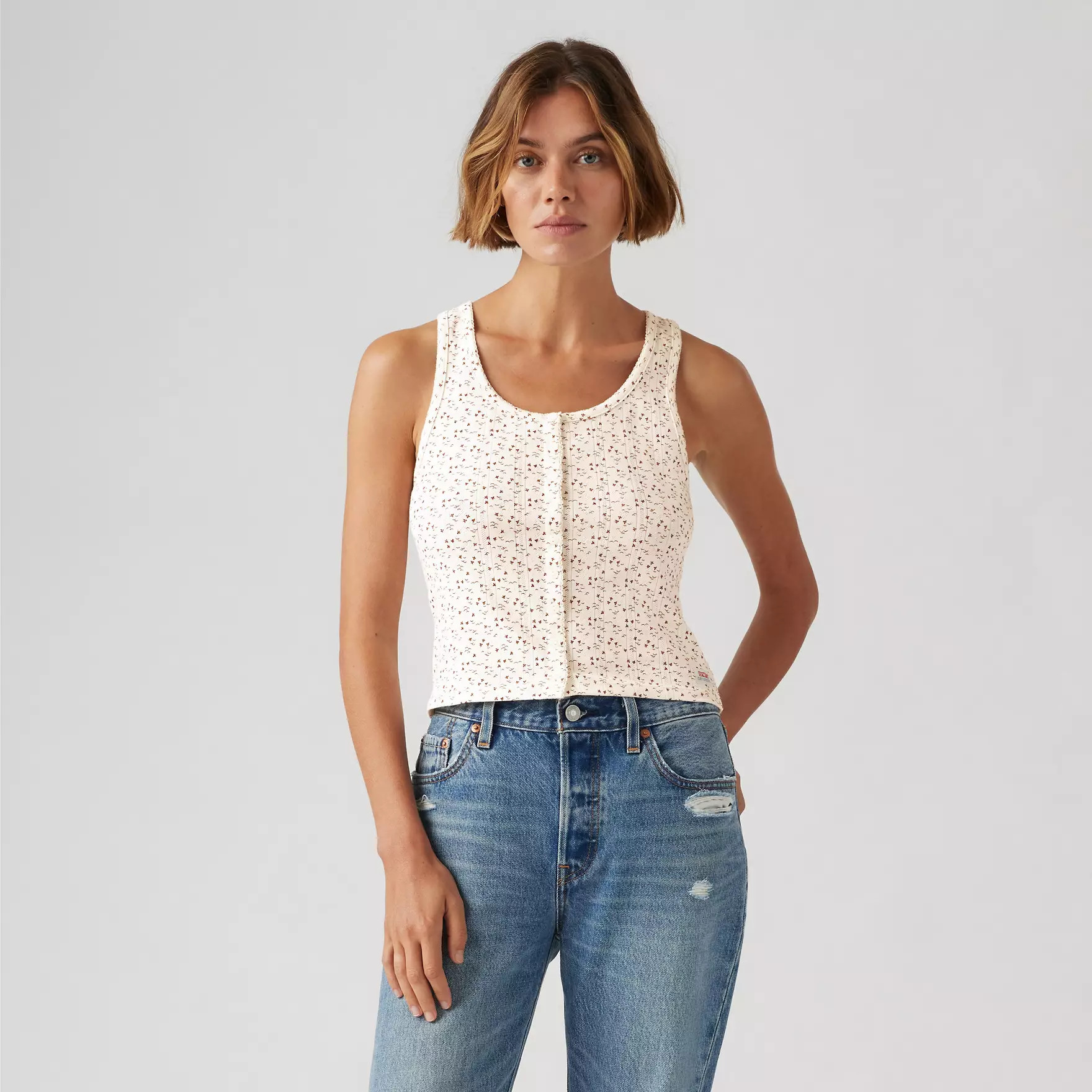 Dry Goods Women's Pointelle Tank Top | Levi's US