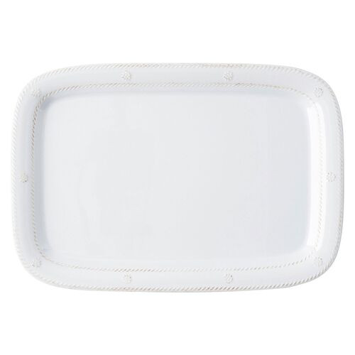 Berry & Thread Melamine Serving Tray, White | One Kings Lane