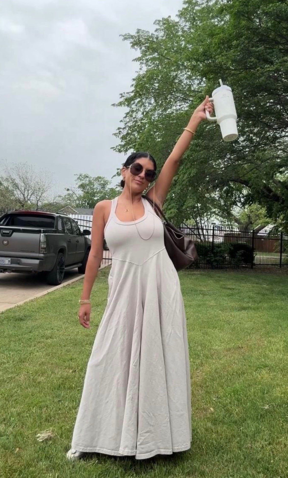 Easy, sporty, and made for everyday wear 🤍 This flowy maxi dress is the kind of throw-on-and-go piece that still looks perfectly put together.

#MaxiDress #CasualStyle #EverydayOutfit

#LTKootd #LTKdayinmylife #LTKstorytime