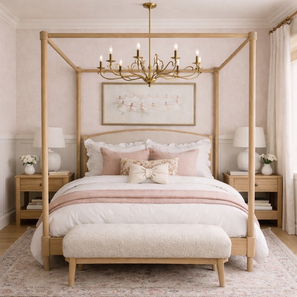 Soft, sweet, and just the right amount of statement ✨
Linked sources below so you can create this look in your home. 

Girls room 
Bedroom decor 
Interior Design 
Home decor 

#LTKHome