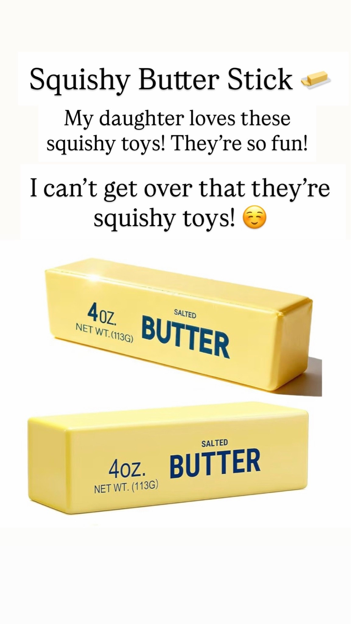 Squishy Butter Stick Soft Butter

#LTKKids