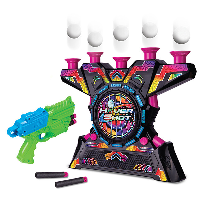 Electronic Arcade Hover Shot Hyper Neon | Fat Brain Toys