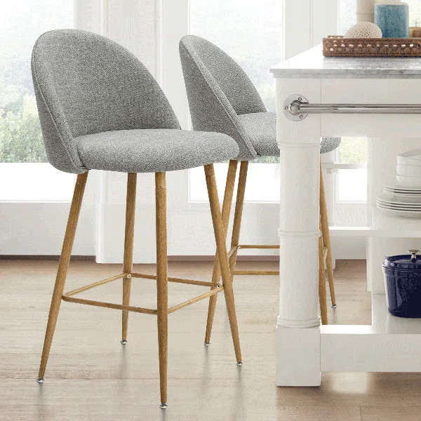 26“ Benoni Upholstered Bar Stools | Wayfair North America
