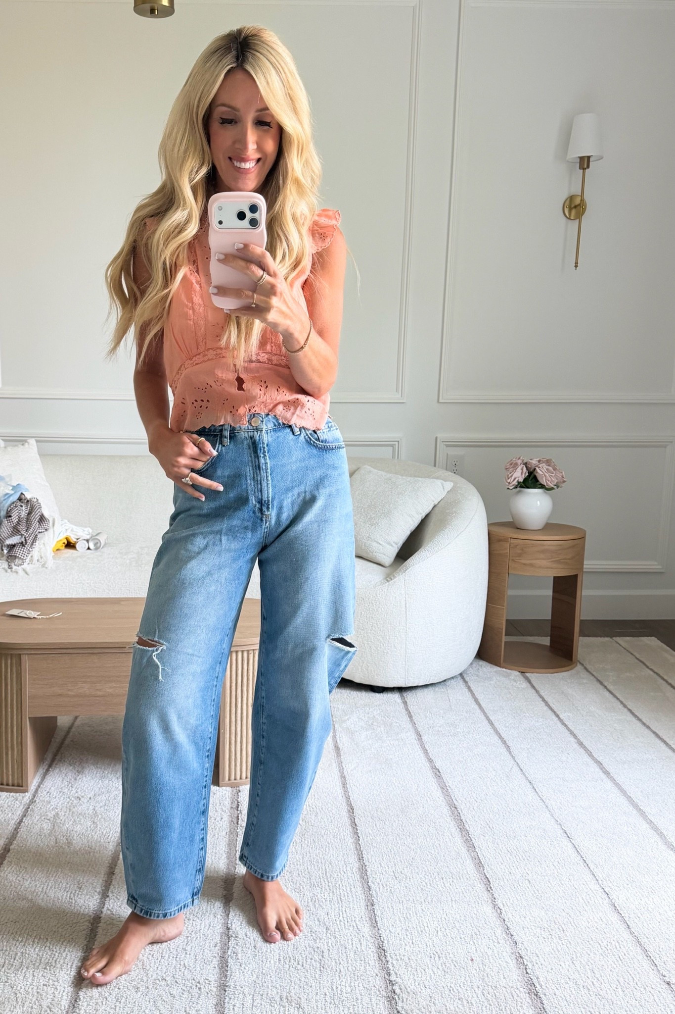 Crushing on these jeans! They will carry me alllll through the fall season

#LTKdayinmylife #LTKootd #LTKmomlife