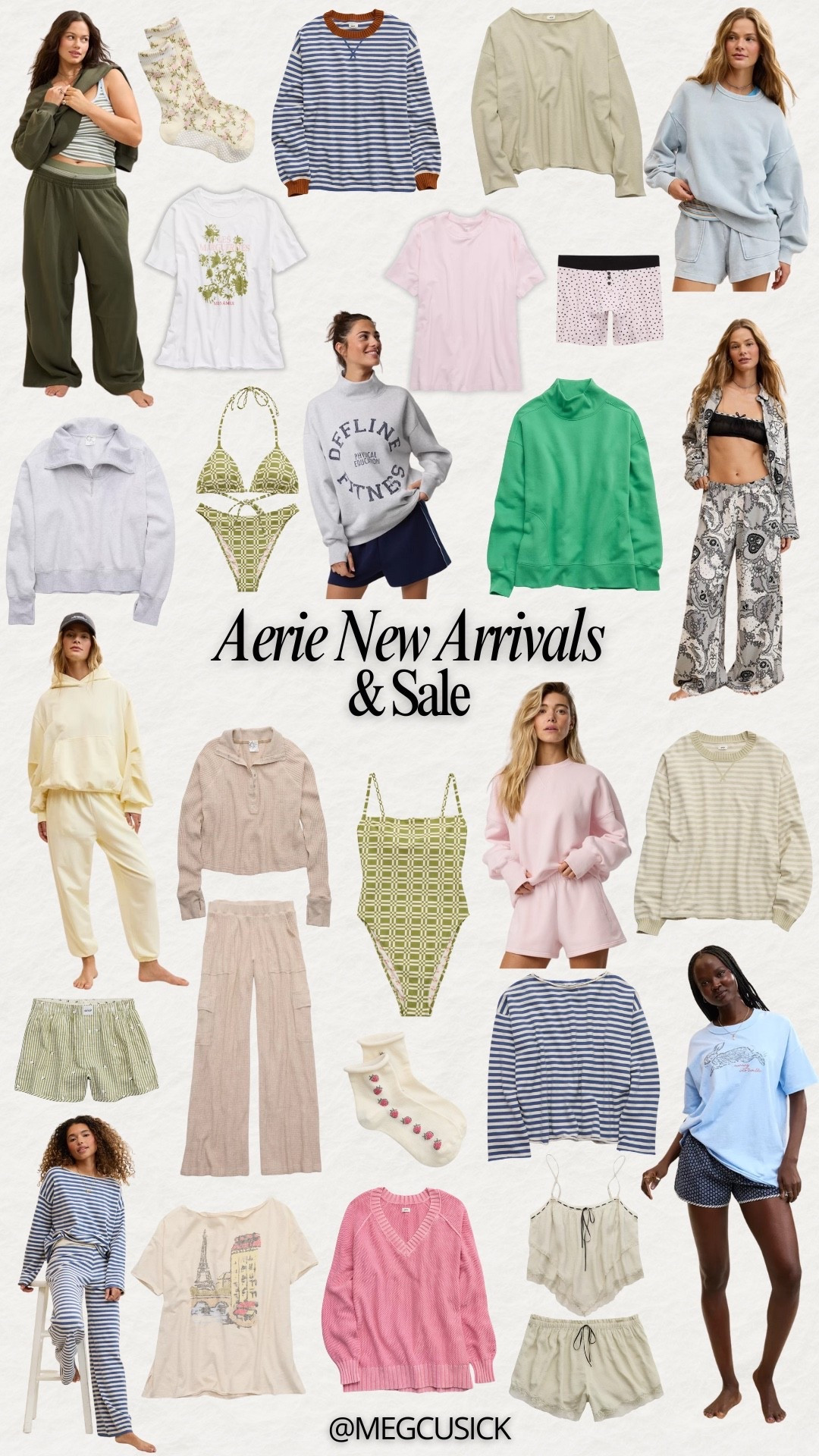 Aerie has the CUTEST new Sale & Arrivals right now! Just the color palette I was looking for😍

#LTKFindsUnder50 #LTKSeasonal #LTKSaleAlert