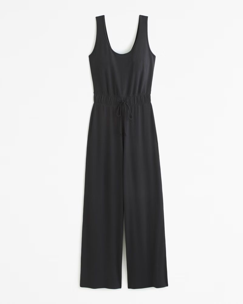 Lounge Scoopneck Jumpsuit | Abercrombie & Fitch (US)