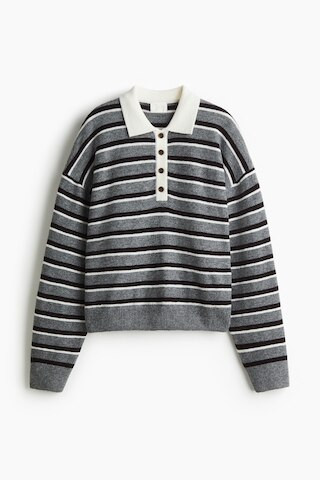 Oversized polo jumper | H&M (UK, MY, IN, SG, PH, TW, HK)