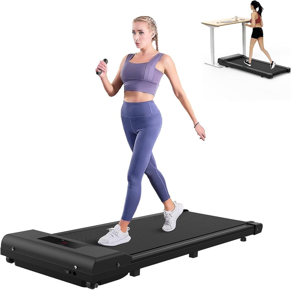 Walking Pad Treadmill, 6.2MPH Under Desk Treadmill for Home Office, Ultra-Qiute, 300 LB Capacity,... | Amazon (US)