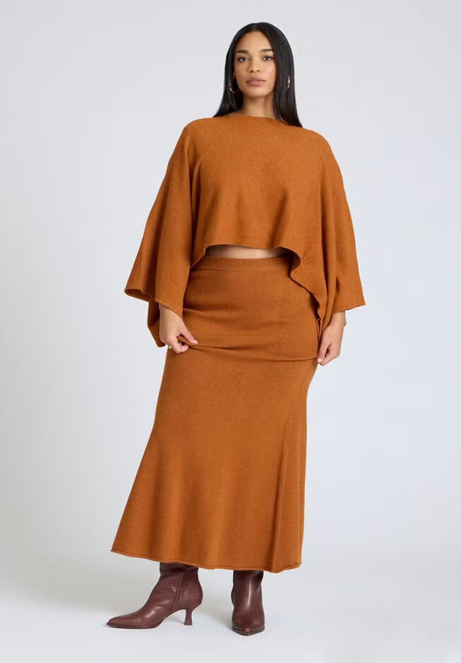 Sweater Maxi Skirt | Eloquii