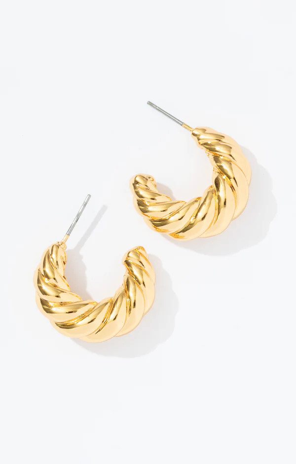 Frasier Sterling Aspen Earrings ~ Gold | Show Me Your Mumu