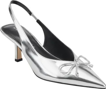 Gretel Slingback Pointed Toe Bow Pump (Women) | Nordstrom