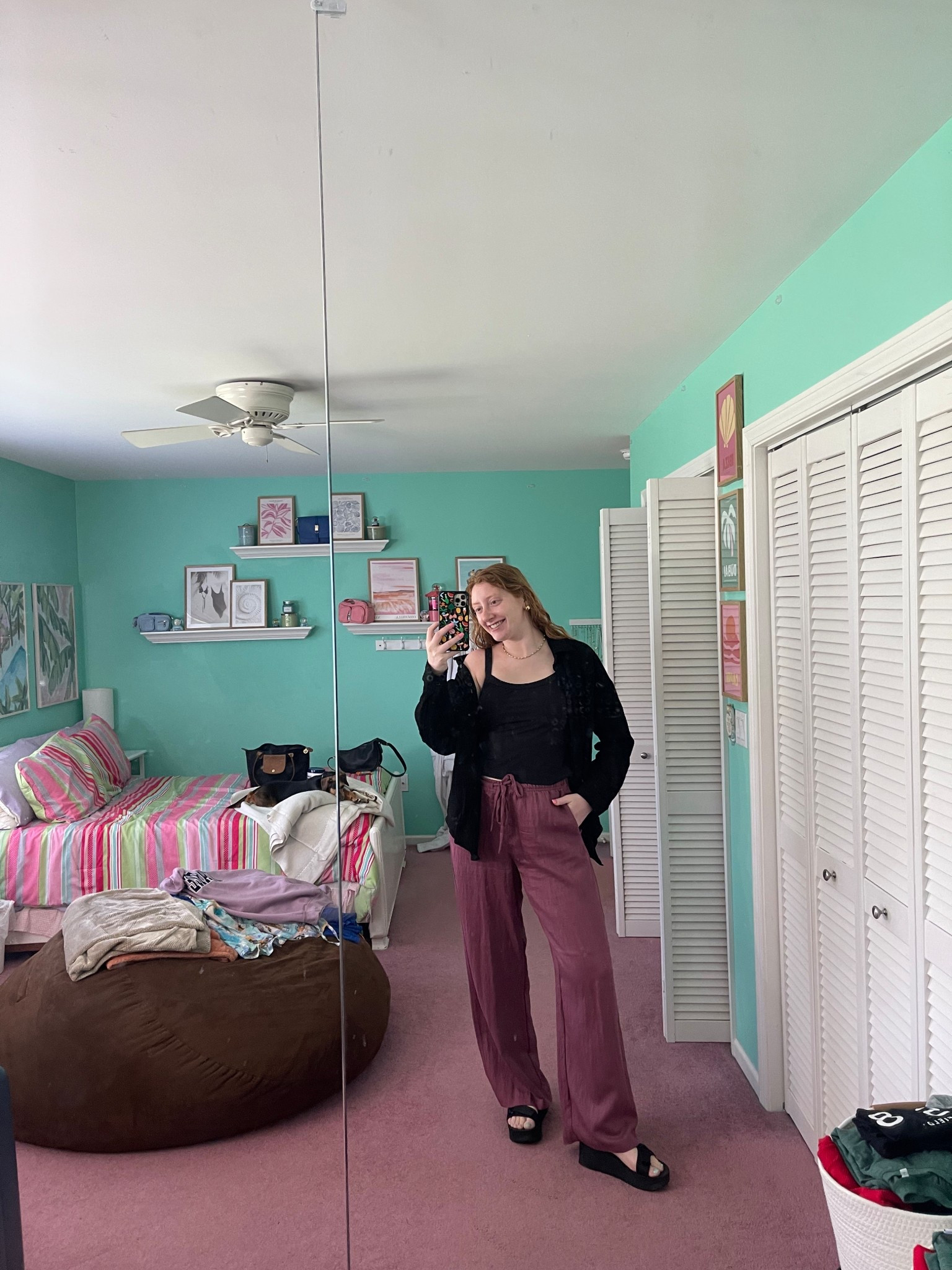 may 31st fit - durkee20 for 20% off halara
pants are Zara 

#LTKSummerEdit #LTKMidsize #LTKStyleTip