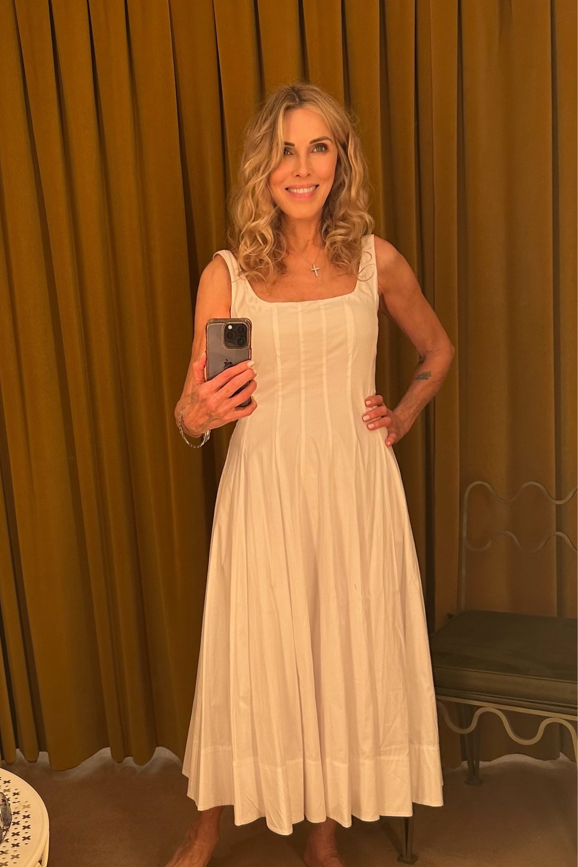 White dresses are my go-to for the summer! 