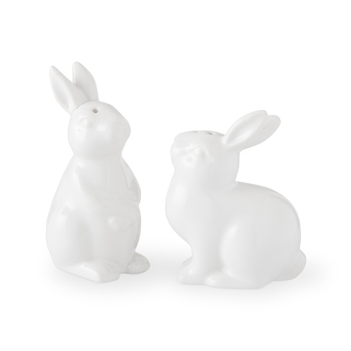Sculptural Bunny Salt and Pepper Shaker Set | Williams-Sonoma