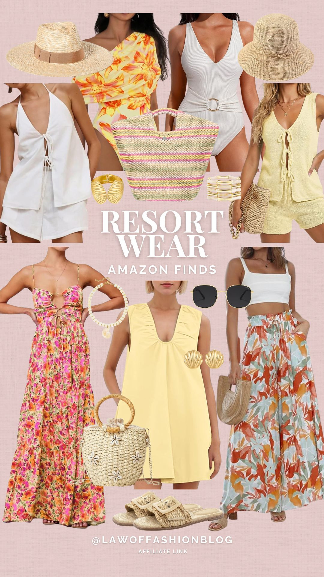 Resort-ready style made effortless. 🌴☀️ Think breezy dresses, chic swim, and woven accessories for your next getaway.

Resort wear, vacation outfits, beach style, summer fashion, tropical outfits, amazon finds, ltk style, resort fashion, vacation wardrobe, beach vacation outfits, summer dresses, maxi dress, floral dress, swimsuit style, one piece swimsuit, coverups, straw hat, woven bag, raffia bag, summer accessories, gold jewelry, neutral outfits, coastal style, chic summer looks, warm weather outfits, vacation inspo, pinterest outfits 

 #LTKootd #LTKSwim #LTKTravel