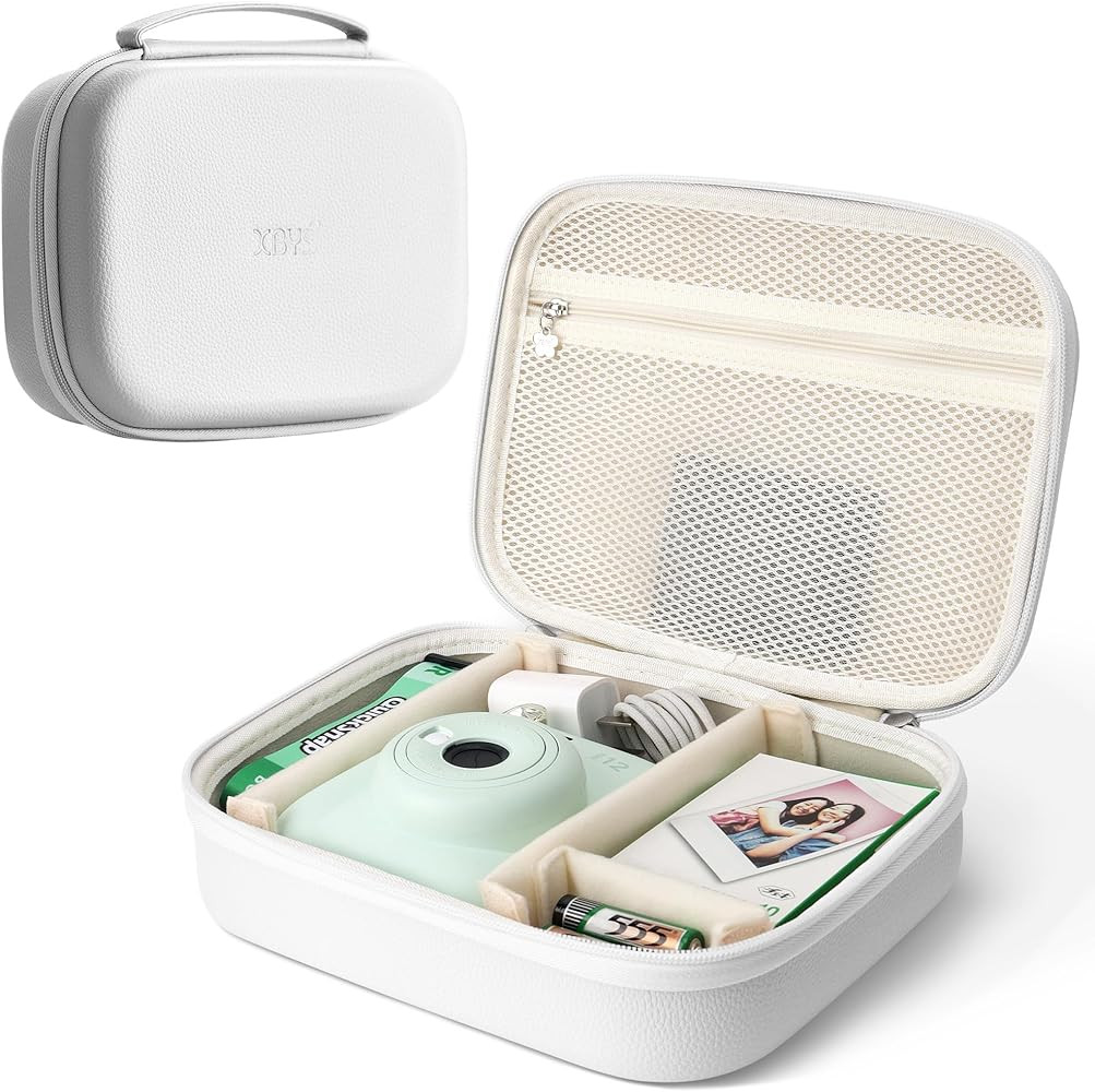 Hard Storage Case Compatible with Fujifilm Instax Mini 12/11/90/SQ1/SQ40/EVO Instant Camera, Hold... | Amazon (US)