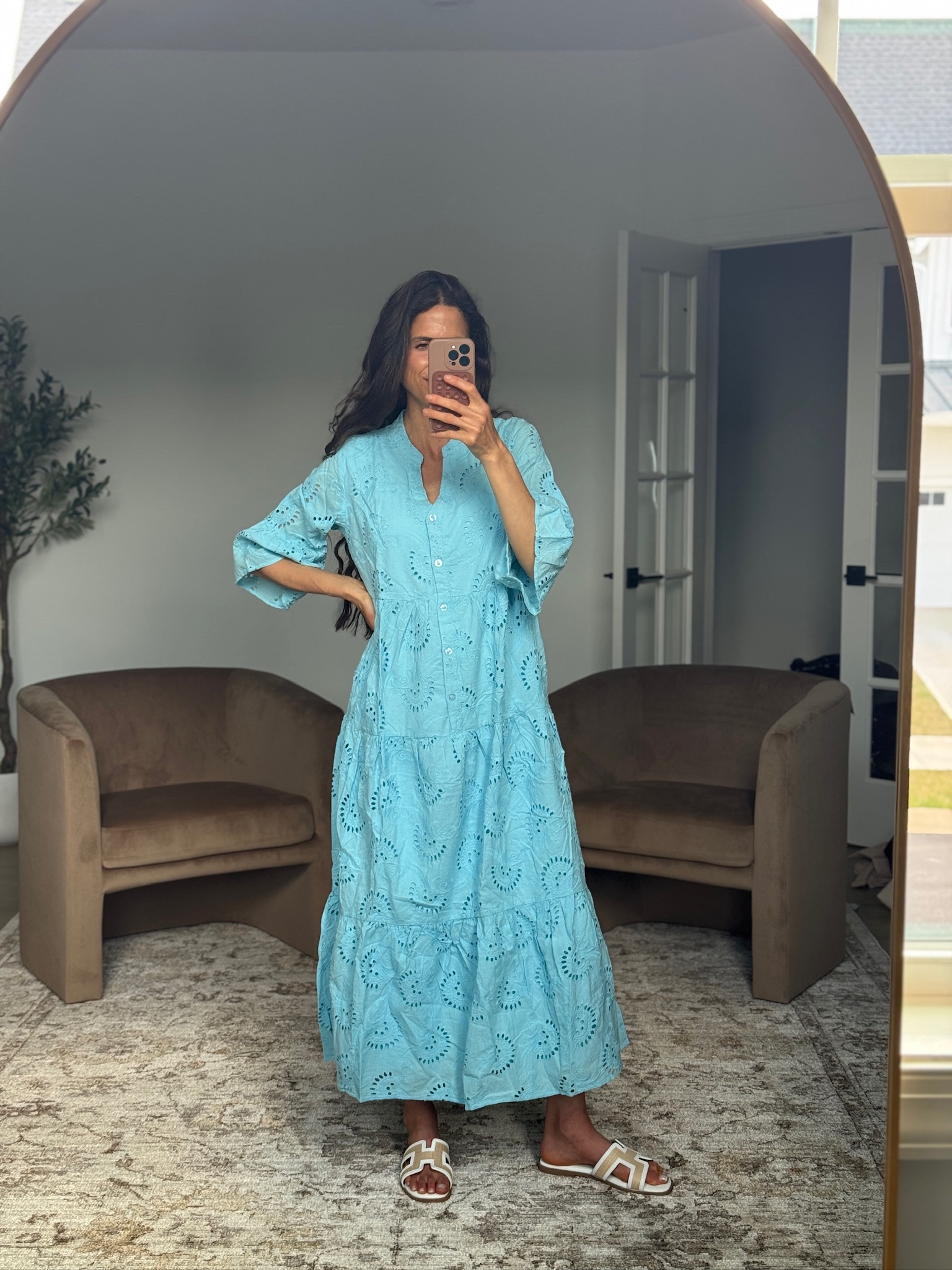 This dress just made packing for vacation way too easy

Lightweight, flowy, and the prettiest color… it’s one of those pieces you can throw on and instantly feel put together. Perfect for beach days, dinners, or anything in between

Already know this will be on repeat all summer

#LTKootd #LTKmomlife #LTKSeasonal