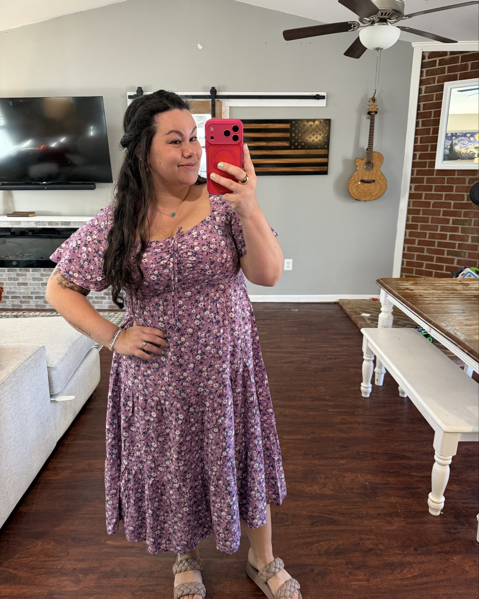 obsessed with this color for spring 🌸

#ootd #momstyle #dress 

#LTKMidsize #LTKootd #LTKSaleAlert