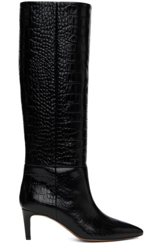 Black Stiletto 60 Tall Boots | SSENSE