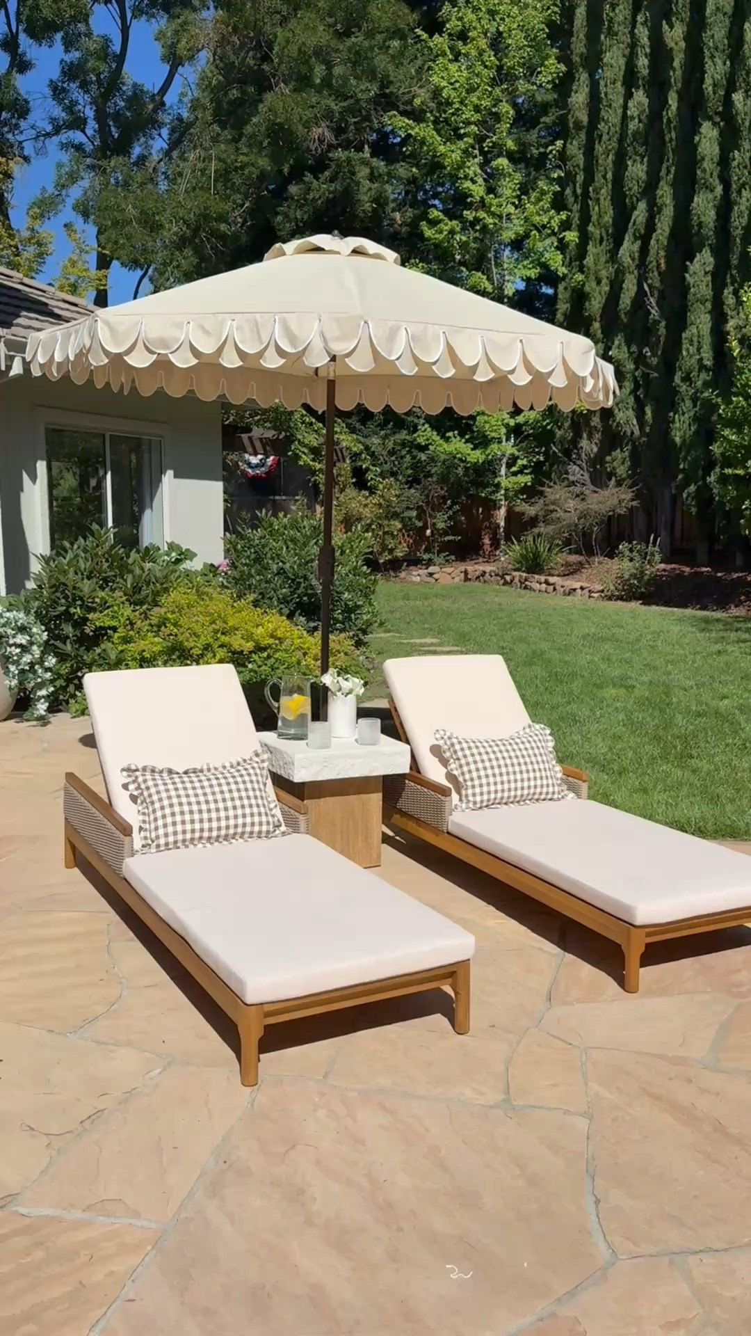 Slow summer days are even better by the pool. 🤎

This chaise has become my favorite spot to relax with a coffee, read a book, or simply enjoy the backyard. I love the warm tone, beautiful wicker details, and the adjustable back that lays completely flat.

If you’re giving your outdoor space a little refresh, this one is definitely worth adding to your list.

#LTKSeasonal #LTKHome #LTKSaleAlert