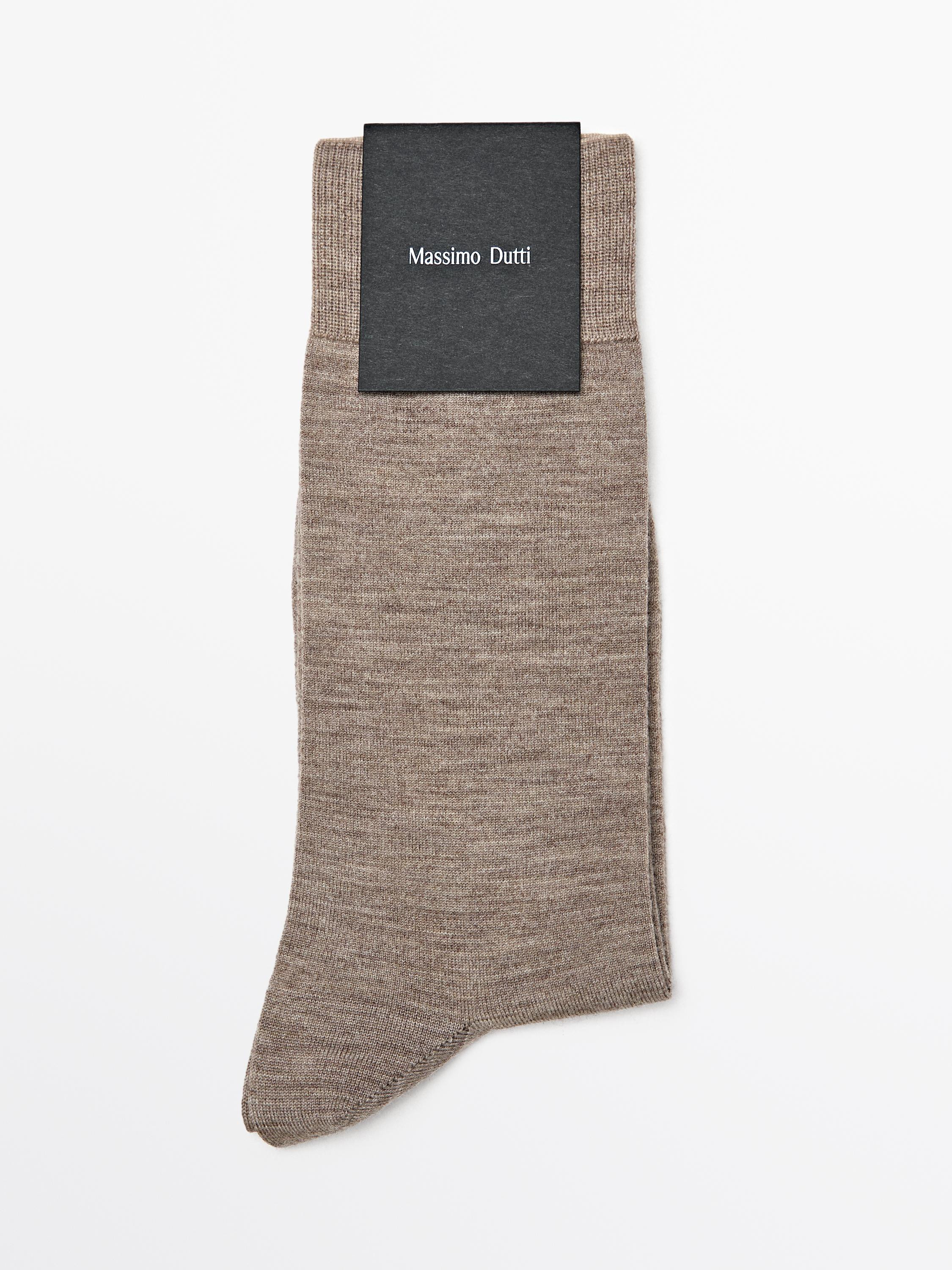 Chaussettes en laine mélangée | Massimo Dutti FR