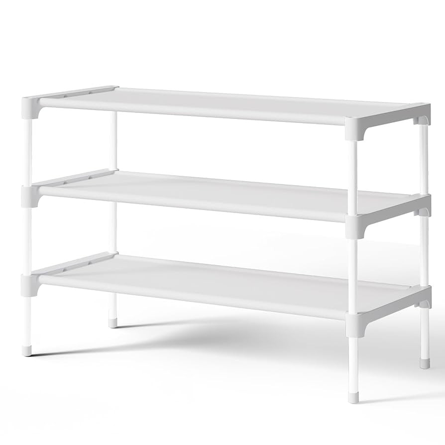 Kitsure Shoe Rack - Premium Non-Woven Shoe Rack Shelf, Shoe Organizer for Closet, Entryway, Garag... | Amazon (US)