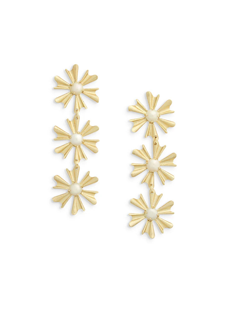 Allie Earrings | Pearl | Ever Alice Studio