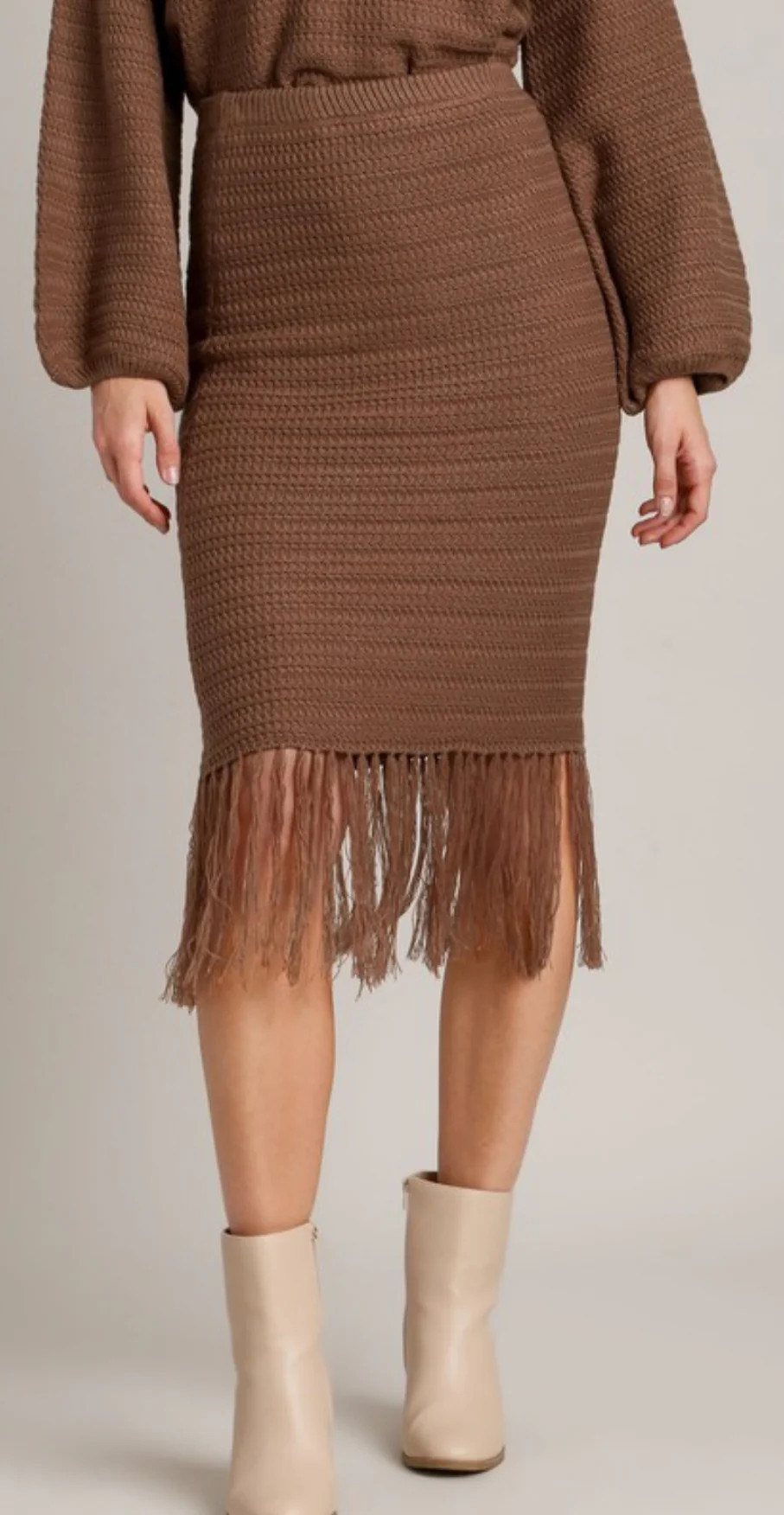 Fringe Midi Skirt | The Collection Texas