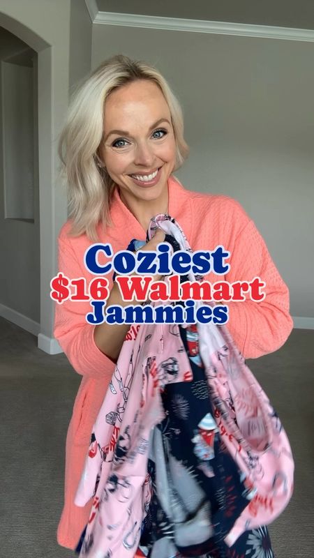 Coziest Walmart pajamas ever!!! I’m wearing a size medium. The material is literally like butter! 

#LTKFindsUnder100 #LTKStyleTip #LTKFindsUnder50