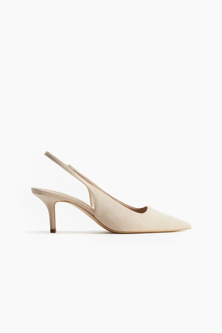 Pointed Slingback Pumps | H&M (US + CA)