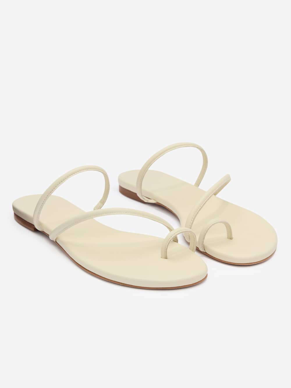 Ludo Toe Ring Strappy Flat Sandal | Reformation (Global)