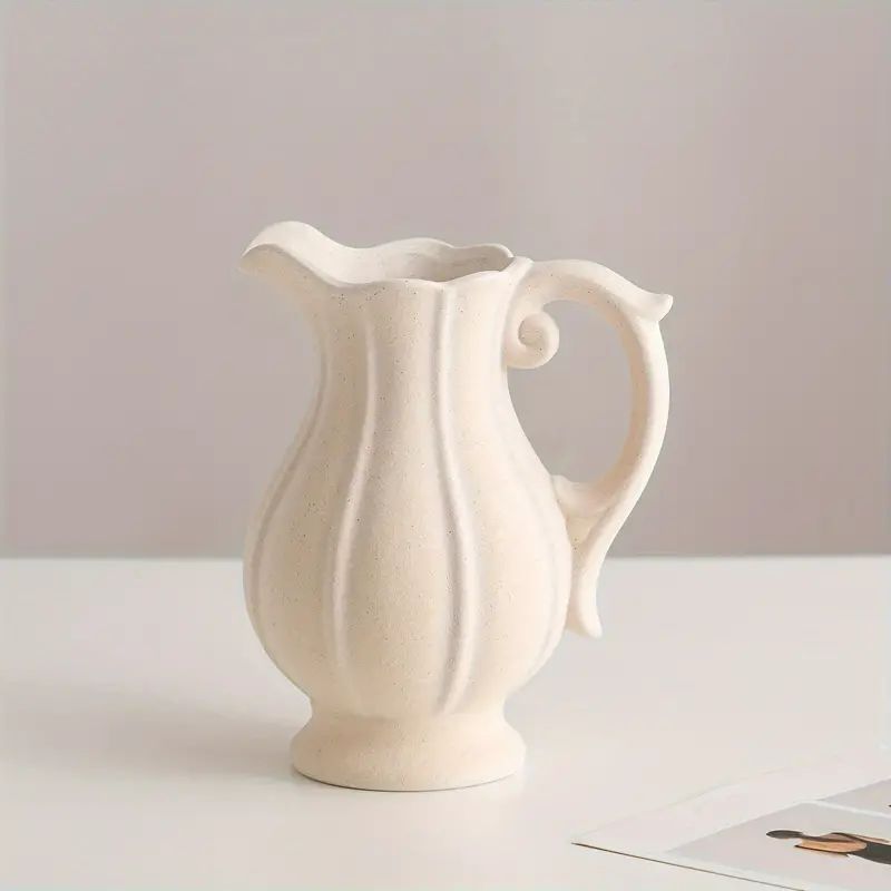 Creative Water Bottle Vase Ceramic Flowerware Ornament Home - Temu | Temu Affiliate Program