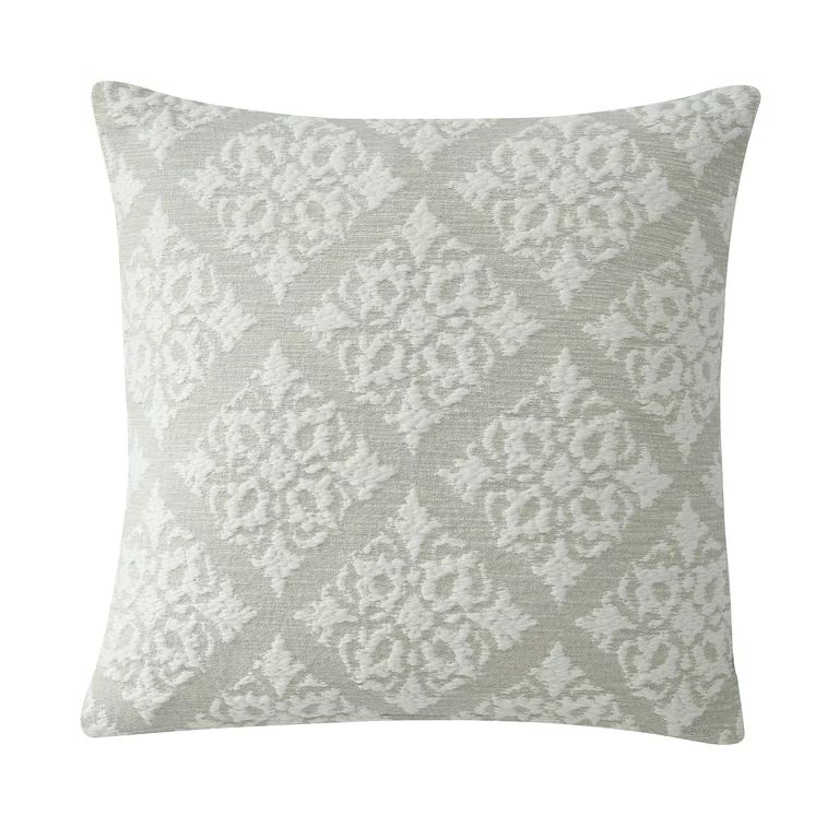 My Texas House Gemma Cotton Decorative Pillow Cover, 18"x18", Harbor Mist | Walmart (US)