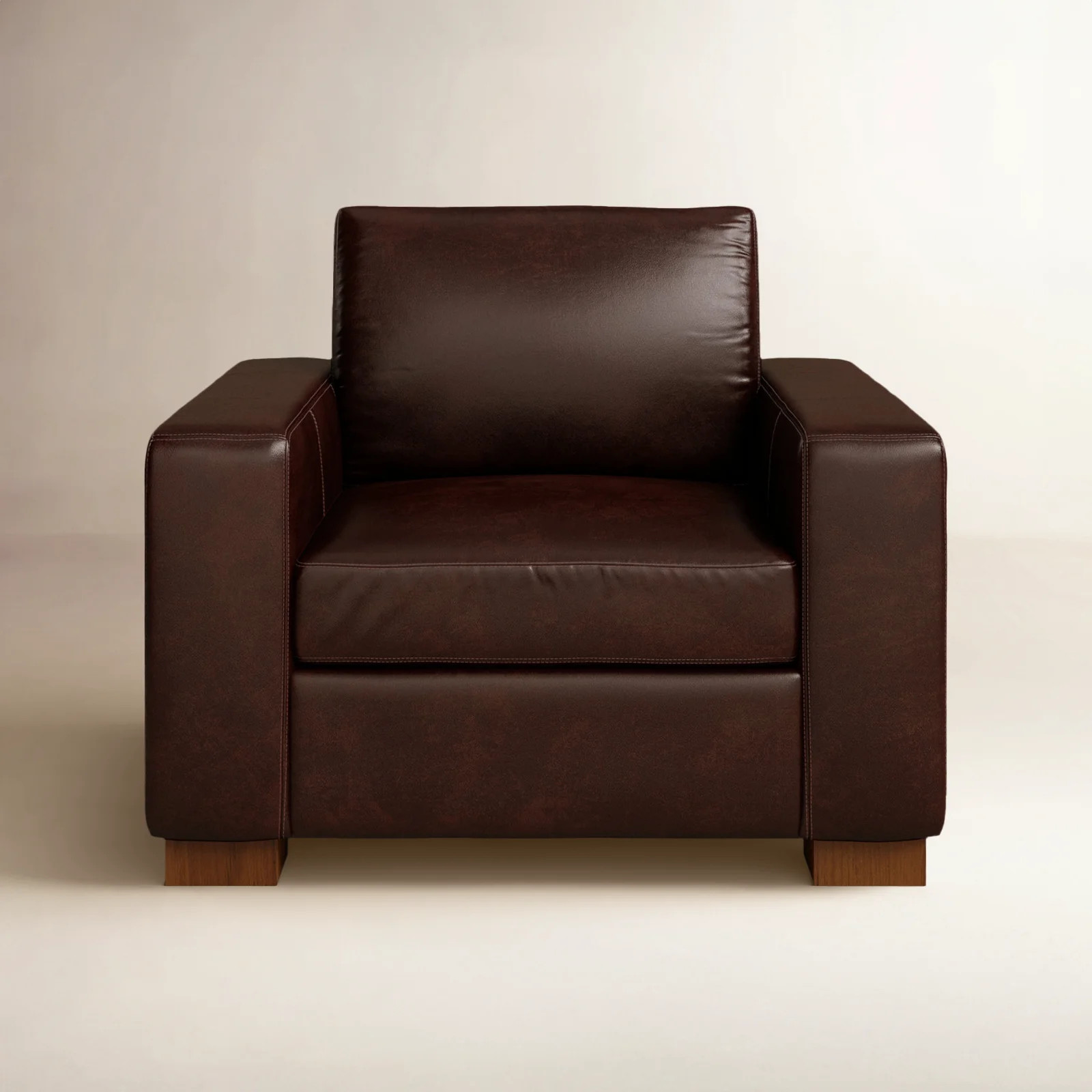 Jonie Leather Armchair | Joss & Main