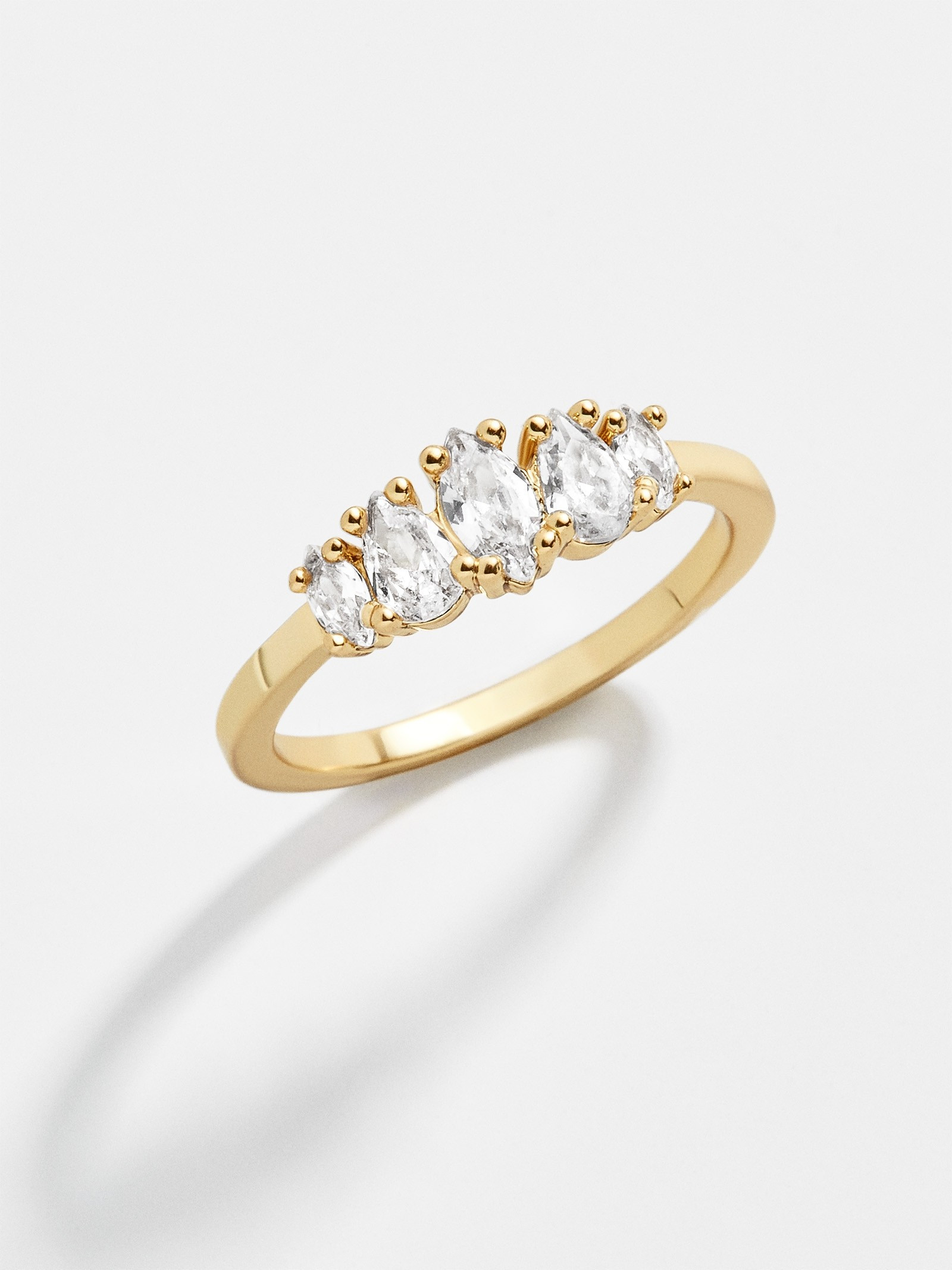 Alexandria Cubic Zirconia Ring-6 | BaubleBar (US)
