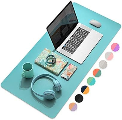Dual-Sided Desk Pad, Desk Mat, Waterproof Desk Blotter Protector, Laptop Desk Mat, Dual Use Desk ... | Amazon (UK)