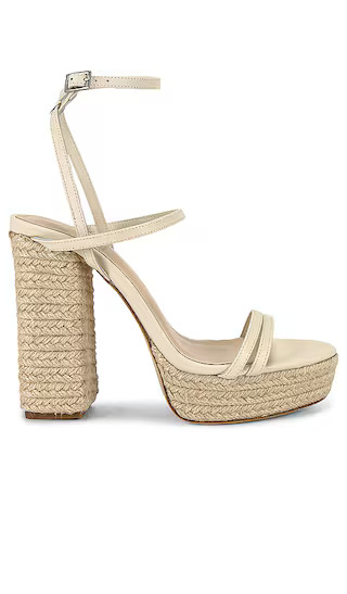 x REVOLVE Valerie Platform Sandal in Cream | Revolve Clothing (Global)