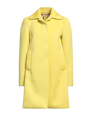 N°21 Woman Overcoat & Trench Coat Yellow Size 8 Polyester, Polyurethane | YOOX (US)