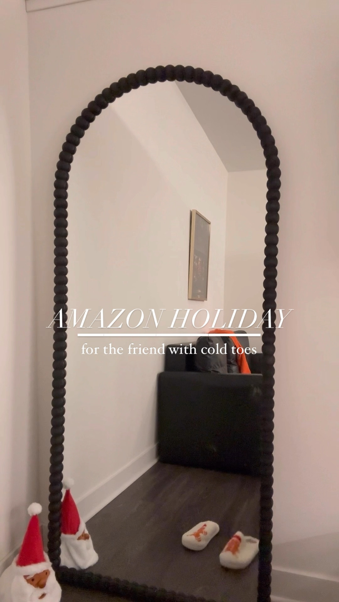 Yes 🎅🏼🎅🏽🎅🏾🎅🏿 I sleep with socks on 🤭 Comment SLIPPERS for a DM 🔗 for the CUTEST holiday slippers for all - Amazon.com/shop/meganquist for gift ideas under $25 
🌲 styles for the whole fam 

#LTKCyberWeek #LTKHoliday #LTKGiftGuide