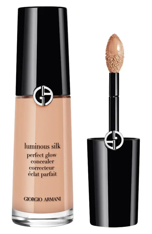 ARMANI Luminous Silk Hydrating & Brightening Concealer in 3.9 Light Cool Peach at Nordstrom | Nordstrom